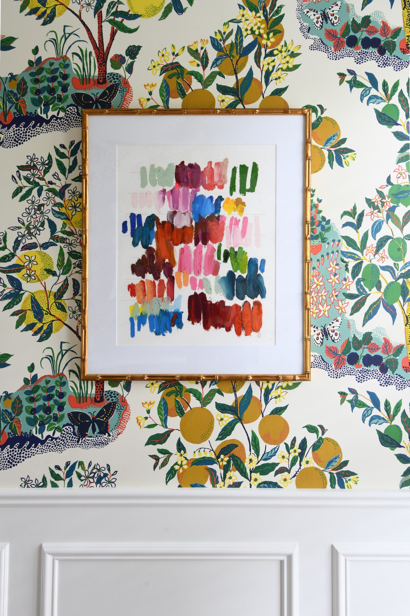 Delightful Powder Room - Case Study | Top-Rated DMV Interior Design ...